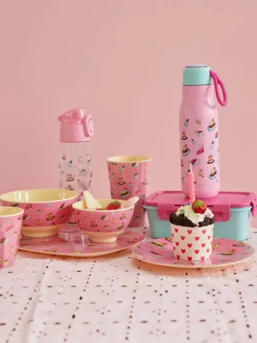 Rice Drikkedunk 500Ml - Pink - Sweet Cake