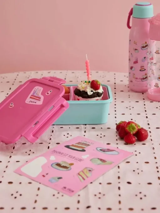 Rice Klistermærker - Pink - Sweet Cake