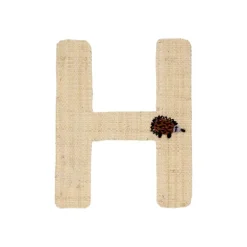 Rice Raffia Klistermærker - H - Pindsvin