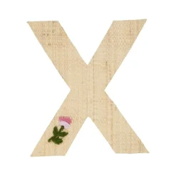 Rice Raffia Klistermærker - X - Blomst