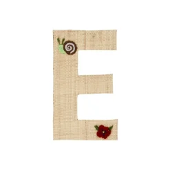 Rice Raffia Klistermærker - E - Blomst