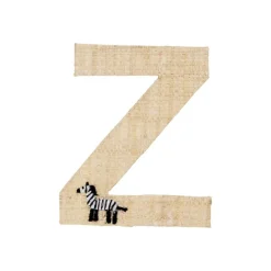 Rice Raffia Klistermærker - Z - Zebra