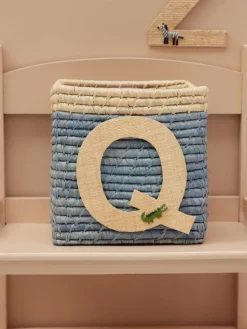 Rice Raffia Klistermærker - Q - Krokodille