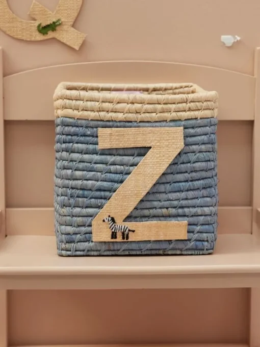 Rice Raffia Klistermærker - Z - Zebra