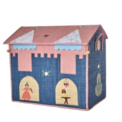 Rice Raffia Stor Opbevaringshus - Castle