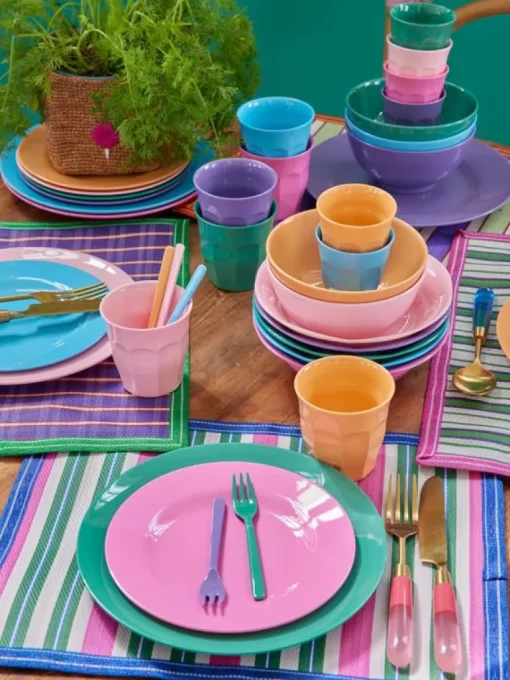 Rice 1Stk Kagegaffel - Fuschia