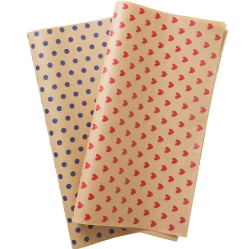 Rice 50Stk Madpapir - Prikker