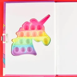 Robetoy Dagbog - Unicorn Push Pop It