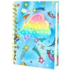 Robetoy Notebook, Stjerneskud Pop-It - A5