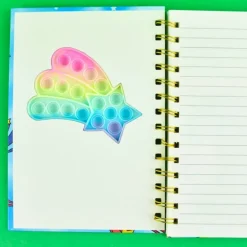Robetoy Notebook, Stjerneskud Pop-It - A5