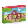 Schleich Red Barn With Animals And Accessories