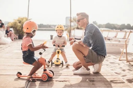 Scoot&Ride Løbehjul Highwaykick 1, Lemon