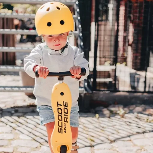 Scoot&Ride Løbehjul Highwaykick 1, Lemon