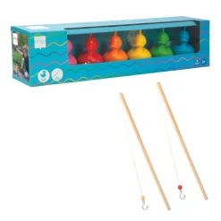 Scratch Fisk Aender - Regnbue