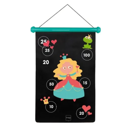 Scratch Magnetisk Dart - Prinsesse