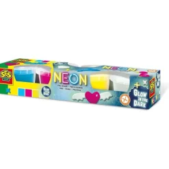 Ses Modellervoks Selvlysende Neon