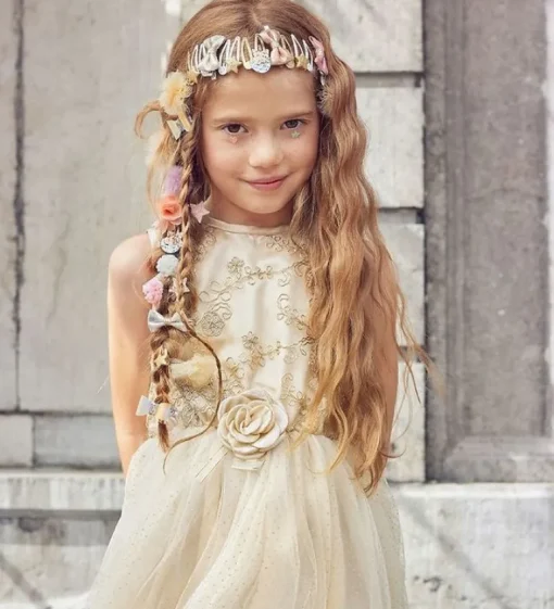 Souza Prinsessekjole, Noraline Guld, 3-4Y