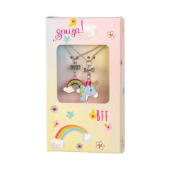 Souza Venindehalskaeder I Gaveaeske, Unicorn/Rainbow