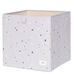 3 Sprouts Opbevaringskasse, Terrazzo/Lysegra