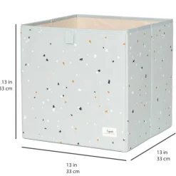 3 Sprouts Opbevaringskasse, Terrazzo/Gron