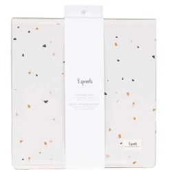 3 Sprouts Opbevaringskasse, Terrazzo/Creme