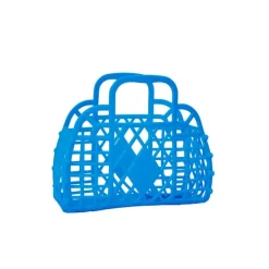 Sun Jellies Mini Retro Basket, Royal Blue