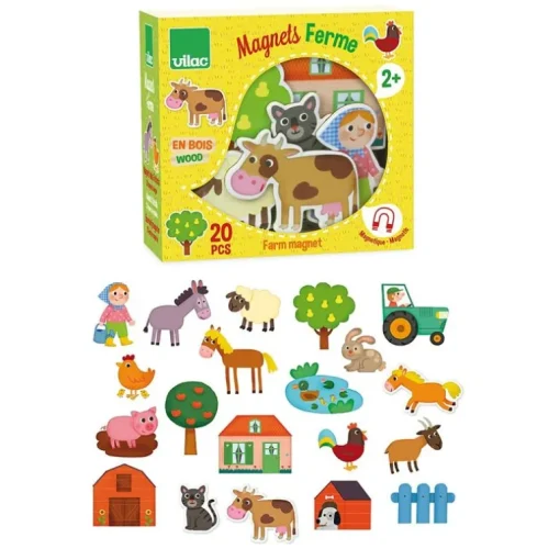 Traemagneter Vilac | Motiver Fra Bondega Rden Kob Nu | All About Kids