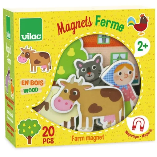 Traemagneter Vilac | Motiver Fra Bondega Rden Kob Nu | All About Kids