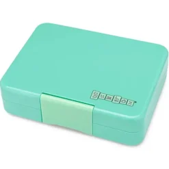 Yumbox Mini Snack Madkasse, Tropical Blue/Rainbow