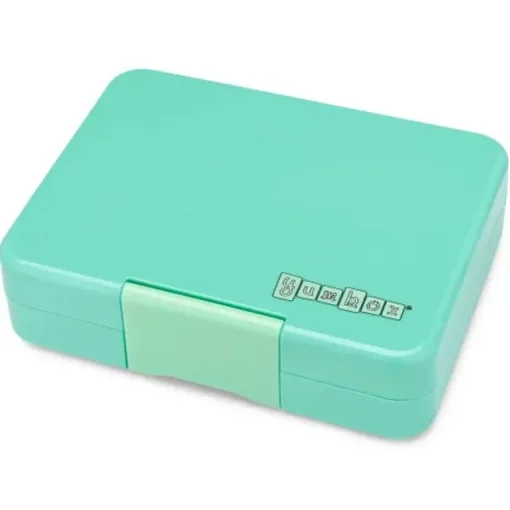 Yumbox Mini Snack Madkasse, Tropical Blue/Rainbow