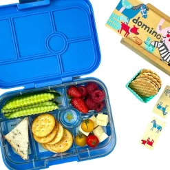 Yumbox Original 6 Rum, Blue/Submarine
