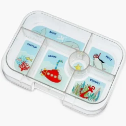 Yumbox Original 6 Rum, Blue/Submarine