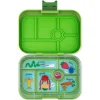Yumbox Original 6 Rum, Matcha Green/Monster