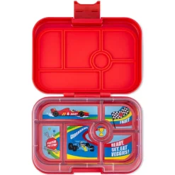 Yumbox Original 6 Rum, Red/Race