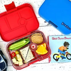 Yumbox Original 6 Rum, Red/Race