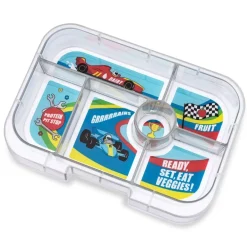 Yumbox Original 6 Rum, Red/Race