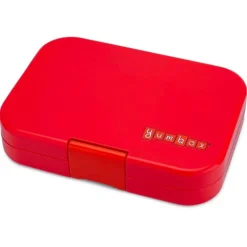Yumbox Original 6 Rum, Roar Red/Rocket