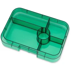 Yumbox Tapas 5 Rum, Green/Clear