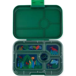 Yumbox Tapas 5 Rum, Green/Jungle