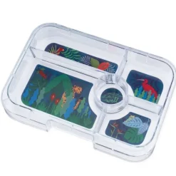 Yumbox Tapas 5 Rum, Green/Jungle