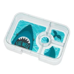 Yumbox Tapas 4 Rum, True Blue/Shark